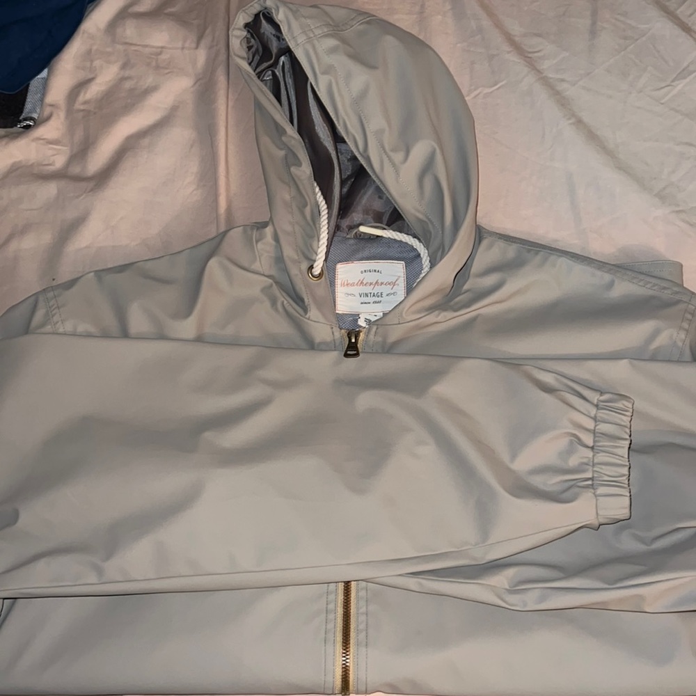 Nice brown raincoat